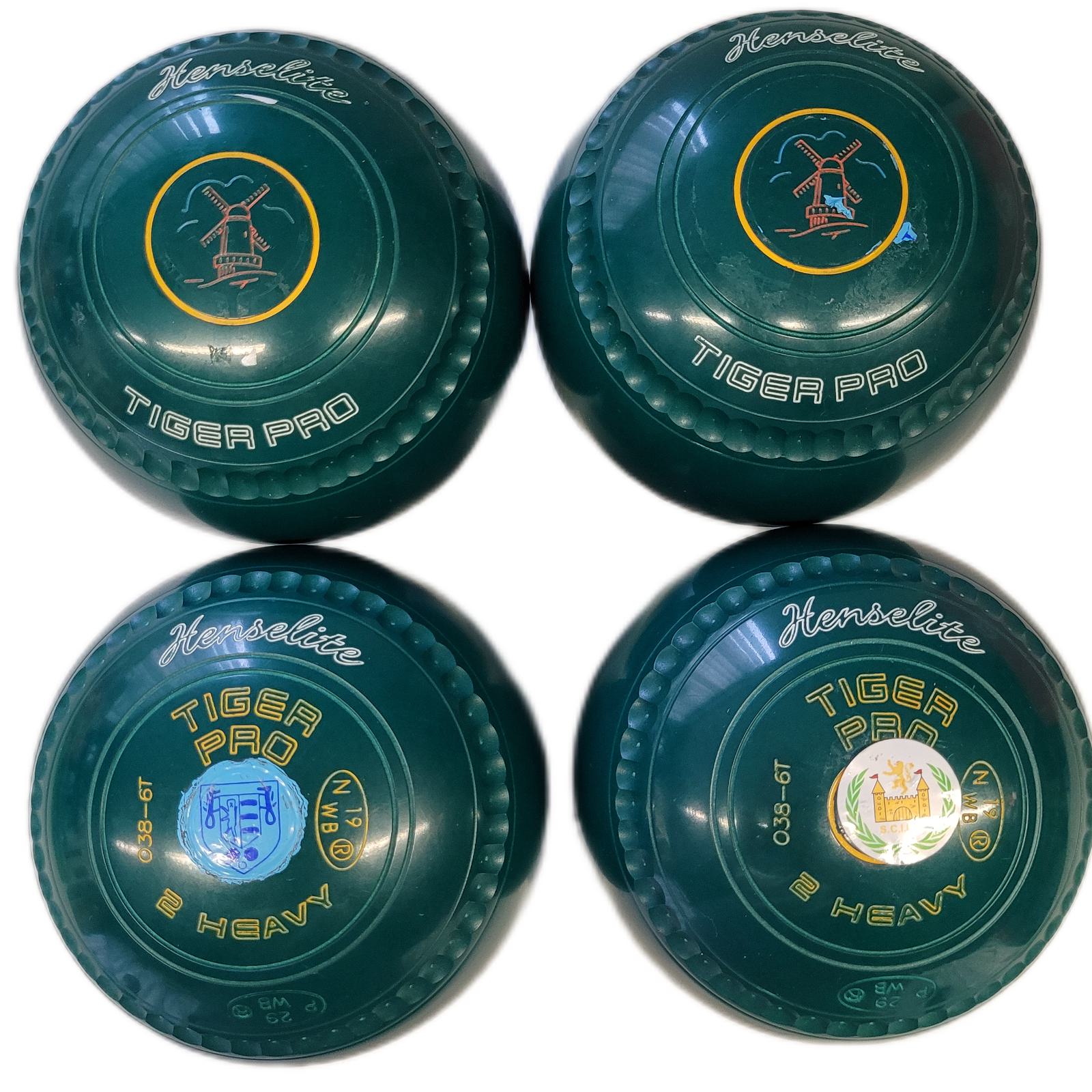 Henselite Tiger Pro 2H Ocean Green series c grip