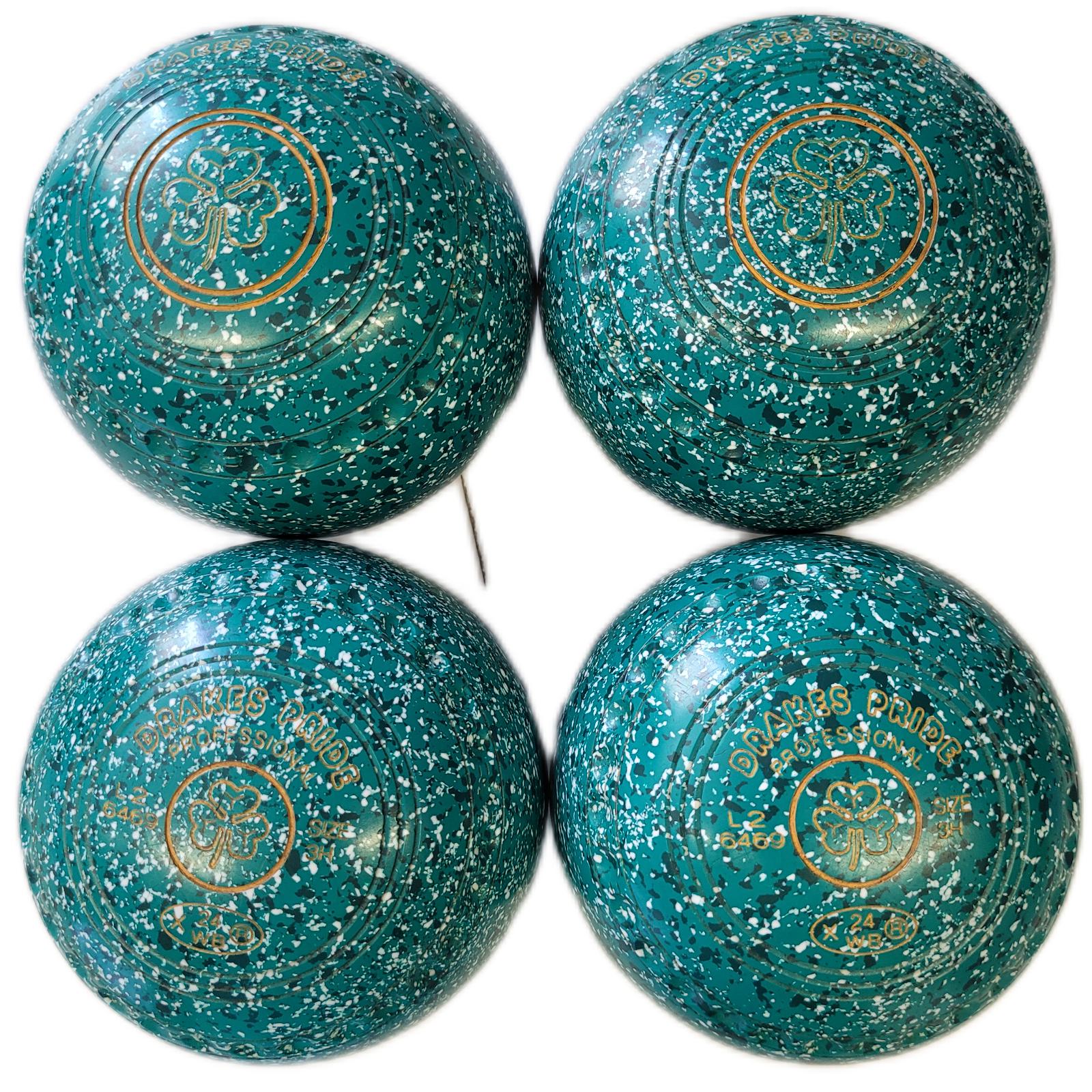 Drakes Pride Professional size 3H Green/Green/White