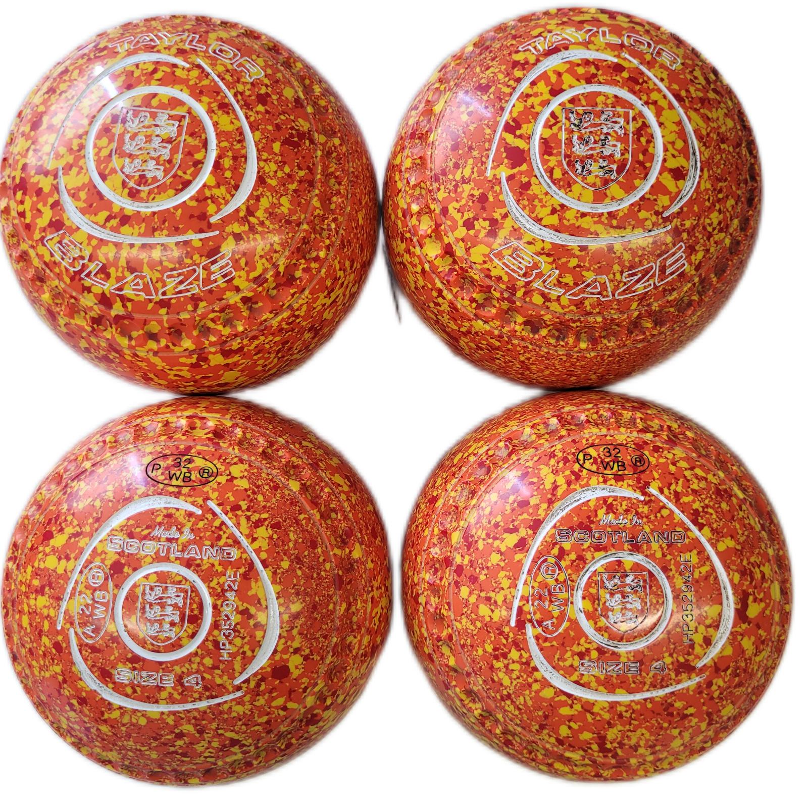 Taylor Blaze Size 4H Orange/White