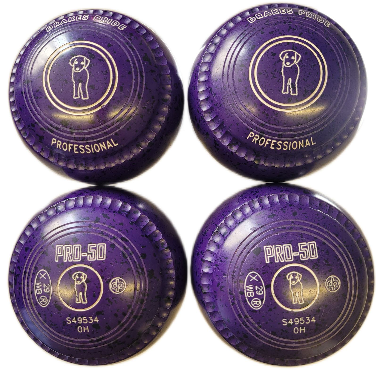 Drakes Pride Professional PRO50 size 0H Purple/Blue