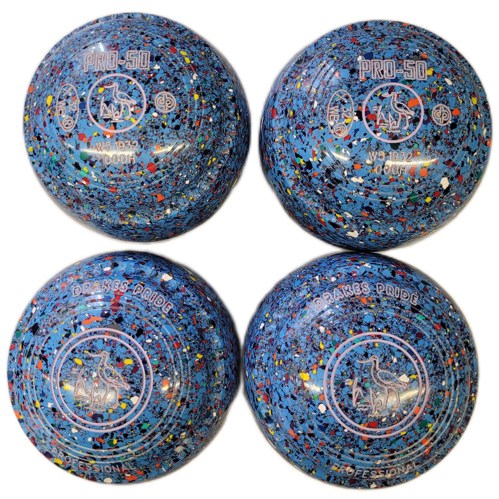 Drakes Pride Professional PRO50 0000 Mid Blue Harlequin