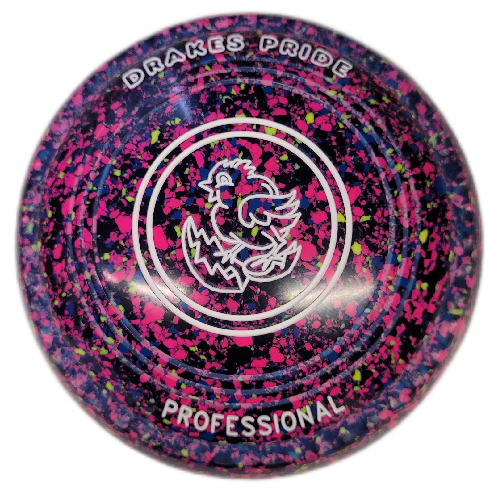 Drakes Pride Professional size 1H PRO50 Florescent Dk Blue/ Blue Harlequin