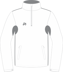 Henselite Mens 1/4 Zip Fleece Jacket <span style='font-size: 8px;'>A74HFLFZJKT</span>