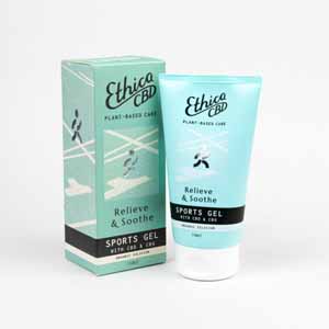 EthicaCBD Sports Gel for Muscles, Joints & Tendons