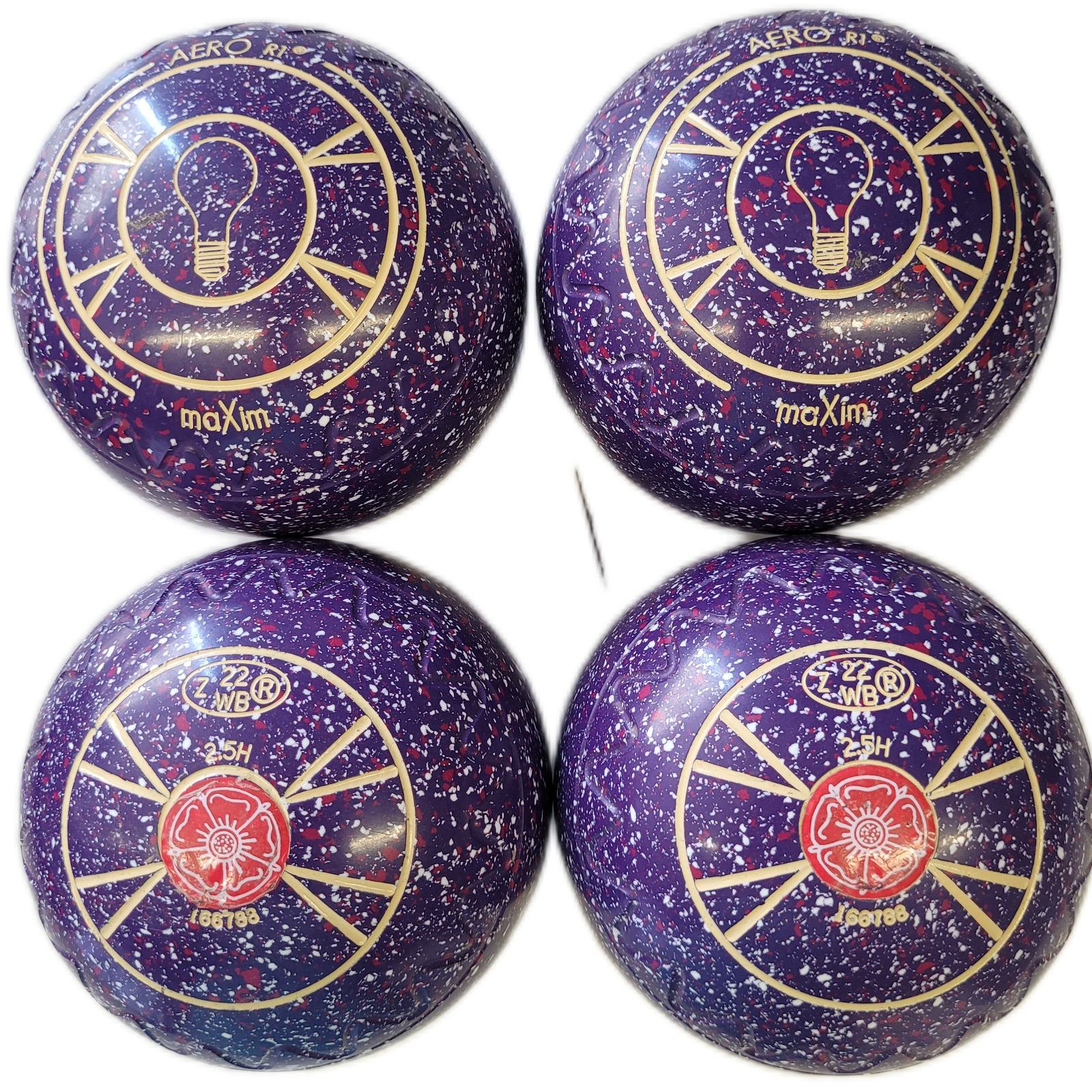 Aero Maxim size 2.5H Purple Haze Zig Zag grip