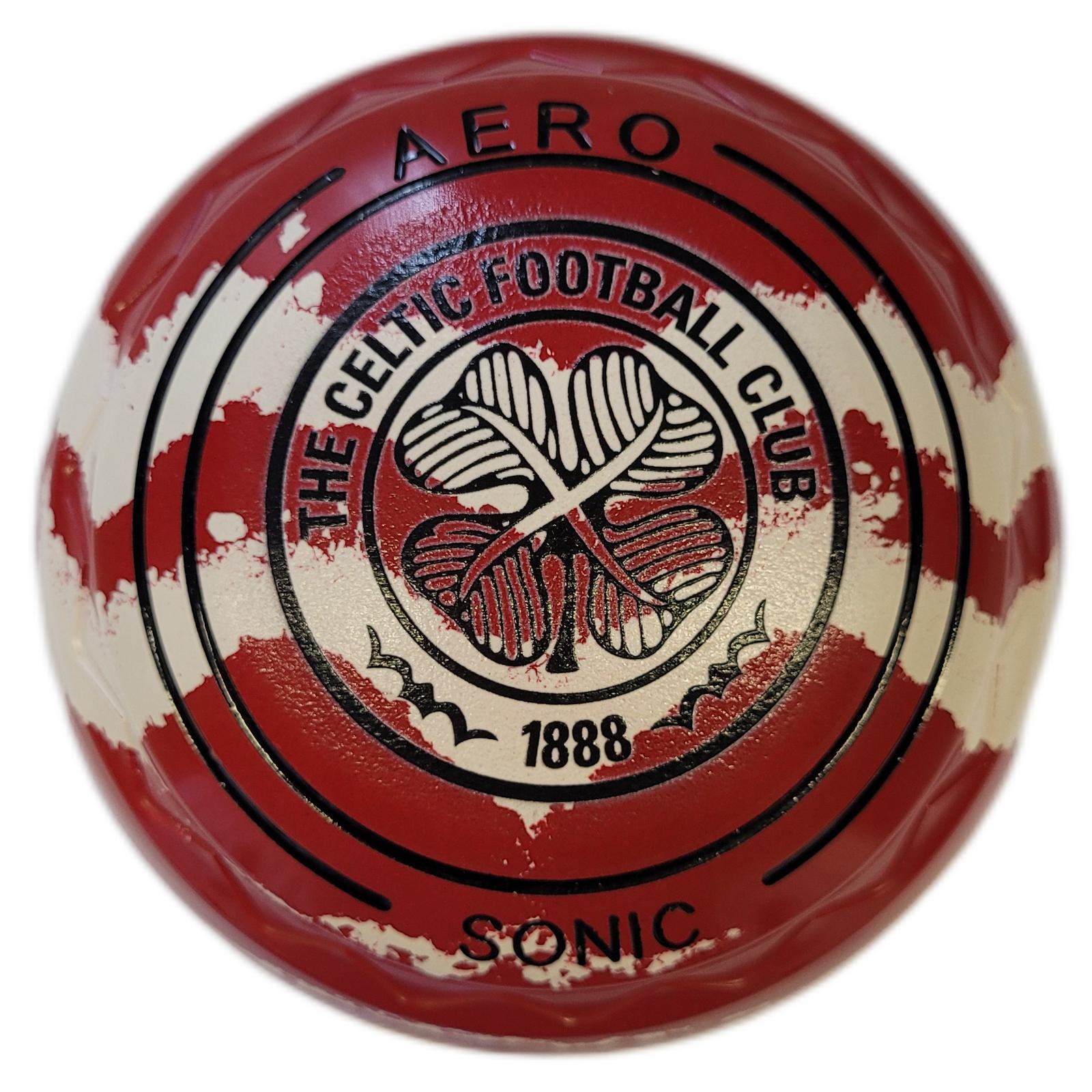 Aero Sonic Swirl size 3 actuallity emblem of Celtic FC ( SAVE 100.00)