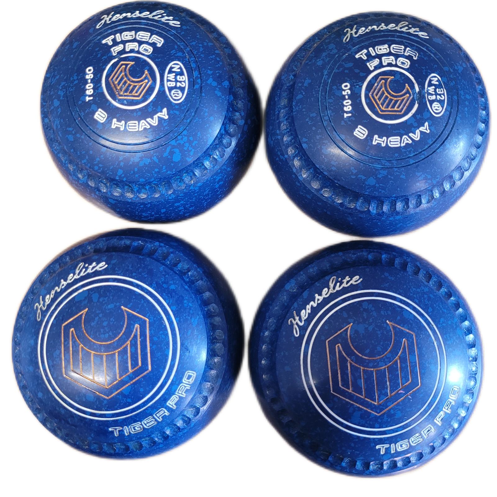 Henselite Tiger Pro 3H Midnight Blue Mega grip