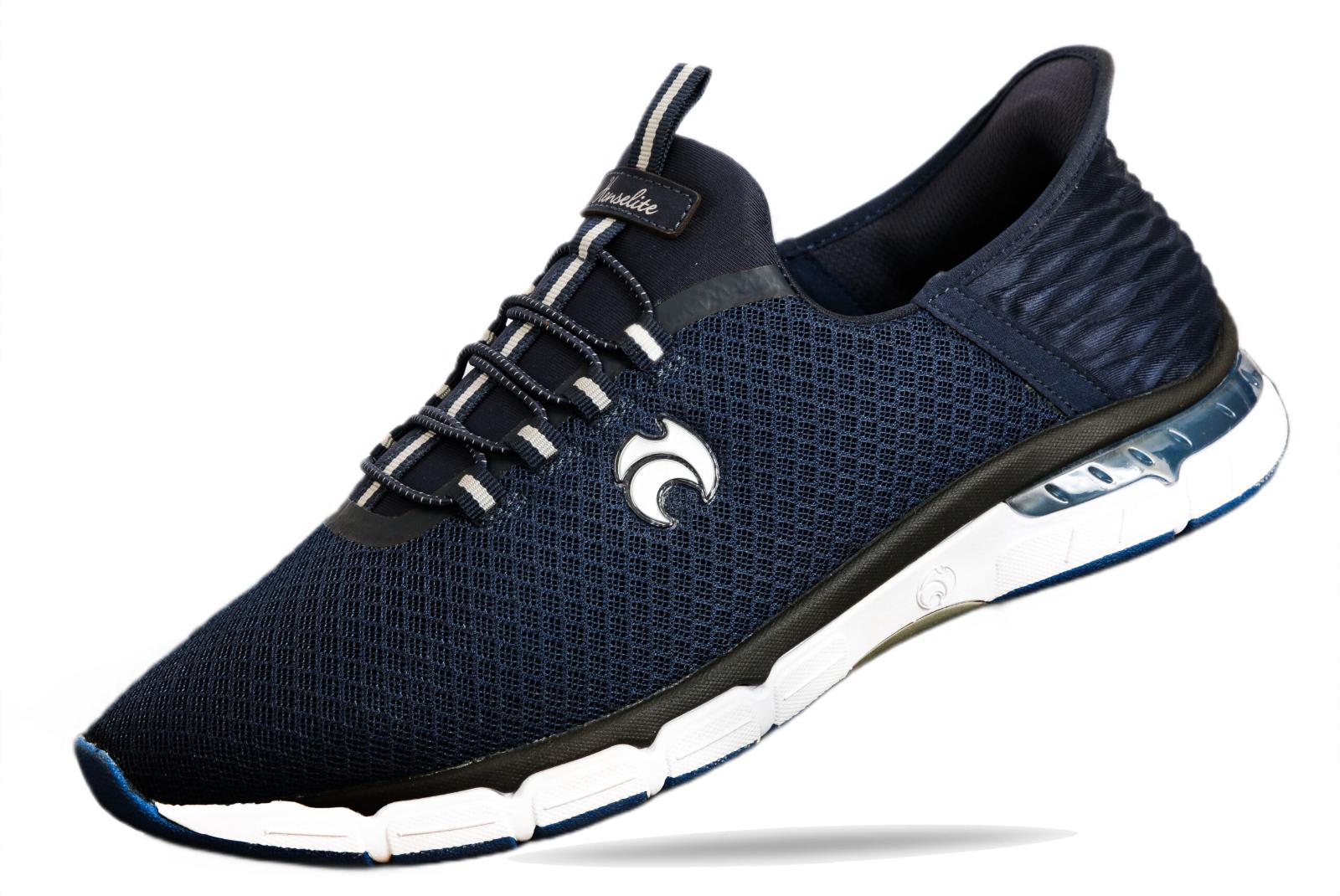 Henselite Impact L515 Slip-On-Ladies Shoe Navy