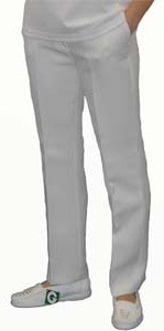 Mens Bowling Trousers White Bowls Bowlers Trouser Inside Leg 31 Inches 